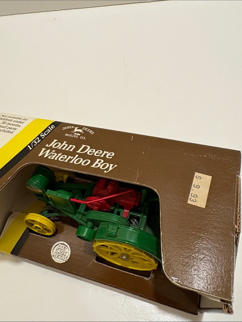 Ertl John Deere Waterloo Boy, 1/32 scale. In original box.